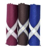 ROYAL MART DARK HANDKERCHIEFS 42X42CM 6PCS