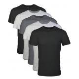 GILDAN TAG-FREE T-SHIRTS 5 PACK SIZE LARGE