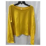 YELLOW WOMENS TOP SIZE XL