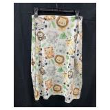 COLORFUL ANIMAL LONG SKIRT SIZE SMALL 27IN