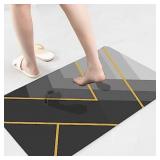 Diatomaceous Earth Bath Mat, Non Slip Quick Dry