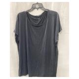 DAILY RITUAL WOMENS BLACK SHIRT SIZE XXL