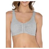 FRUIT OF THE LOOM FRONT CLOSE BUILTUP SPORTS BRA