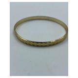 TELLING GOLDTONE BRACLET  - LYONS FRANCE ESTATE