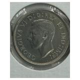 CANADA 1937 I TONED / 1 NOT ***SILVER *** DIMES 2