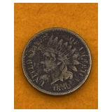PRE CIVIL WAR INDIAN HEAD PENNY UNITED STATES