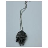 NEW LARGE MELLENIUM FALCON (MEDAL) STAR WARS