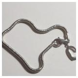 SILVER PANDORA STYLE  BRACELET
