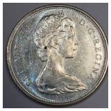 SILVER CANADIAN 50 CENTS  COIN (~WEIGHT 11.5G)