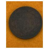 ANTIQUE LARGE CENT CANADA - VERY OLD