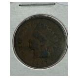ANTIQUE 1897 INDIAN HEAD CENT US AMAZING FACE/