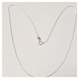 SILVER 16'   NECKLACE