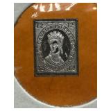 FRANKLIN MINT STERLING SILVER POSTAGE STAMP