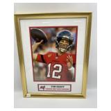 NEW LARGE TOM BRADY NFL PRINT ON ACID FREE MATT -