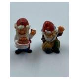VINTAGE KINDER SUPRISE GARDEN NOMES 1992 2 PCS