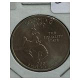 UNCIRCULATED 3 COIN LOT MINT ON CARDS