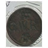 ANTIQUE 1852 UPPER CANADA PENNY - OVER 150 YRS