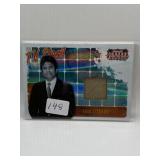 AUTHENTIC ERIC ESTRADA MATERIAL WORN CARD - GEM '