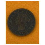 CANADA LARGE CENT COIN 1892 - ANTIQUE NICE DATE