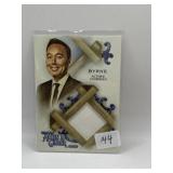 ALLEN AND GINTER RELIC CARD AUTHENTIC STEVE BYRNE