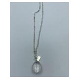 MAKE A WISH DANDILION SEED PENDANT - SILVER