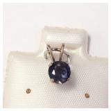 SILVER LOLITE  PENDANT, MADE IN CANADA