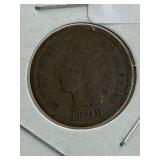 USA 1900 INDIAN HEAD CENT AMAZING DETAILS GEM
