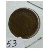 ANTIQUE 1899 INDIAN HEAD CENT US NICE FACE/ DATE