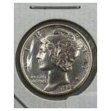 UNITED STATES WWII 1940 MERCURY DIME ***SILVER