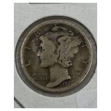 UNITED STATES 1926S LOW MINTAGE RARER MERCURY