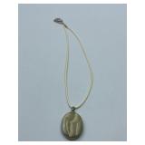 SECLUDED SEA JASPER PENDANT ON CORD (EASTERN