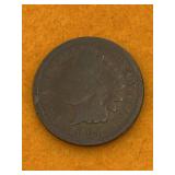 INDIAN HEAD PENNY UNITED STATES 1886 - NICE  DATE