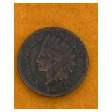 INDIAN HEAD PENNY UNITED STATES 1891 - NICE  DATE