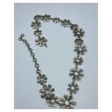 STATEMENT FLORAL HEAVY BELT  - LYONS FRANCE