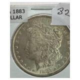 ANTIQUE BEAUTY UNITED STATES MORGAN DOLLAR 1883