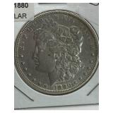 ANTIQUE BEAUTY UNITED STATES MORGAN DOLLAR 1880