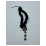 FAUX FUR CHOKER NECKLACE - GENTLY LOVED  - LYONS