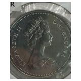 CANADA 1985 + 1986 VOYAGUR DOLLARS 2 PCS GEM