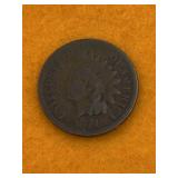 INDIAN HEAD PENNY UNITED STATES 1871 - NICE COIN
