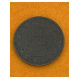 CANADA LARGE CENT COIN 1881 - ANTIQUE NICE DATE