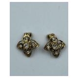 VICTORIAN INSPIRED CLIP EARRINGS - LYON FRANCE