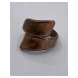 COOL COPPER ART NEAVOUS RING SZ APPROX 8
