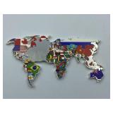 RARE ONE LOVE WORLD COIN 2 SIDED GEM - SILVER