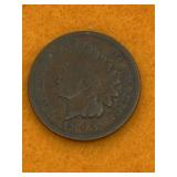 INDIAN HEAD PENNY UNITED STATES 1893 - NICE  DATE