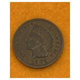 INDIAN HEAD PENNY UNITED STATES 1897 - NICE  DATE