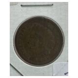 UNITED STATES INDIAN HEAD CENT 1897 ANTIQUE GEM