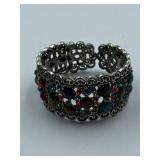 DAZZLING LARGE STONED BRACELET MID CENTURY MODERN
