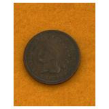 INDIAN HEAD PENNY UNITED STATES 1883 - NICE COIN
