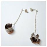 SILVER  EARRINGS
