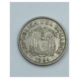 OBSOLETE ECUADOR UN SUCRE 1964 OLD COIN  GEM RARE